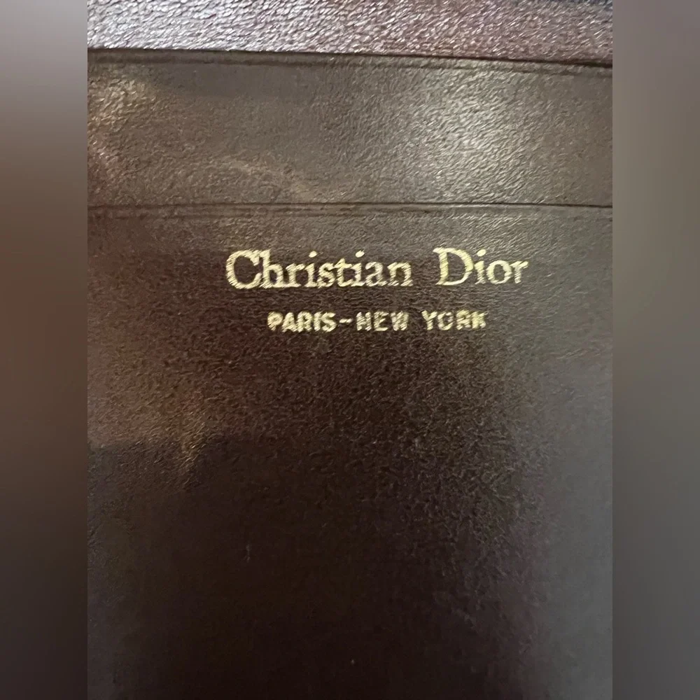 Christian Dior Vintage kiss lock wallet